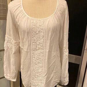 Lilly Pulitzer Ivory white Blouse size S